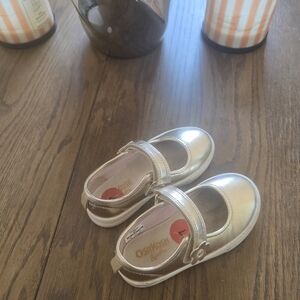OshKosh B'gosh Metallic Gold Kids Dress Shoes